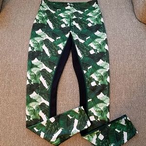 L'urv tropical print leggings